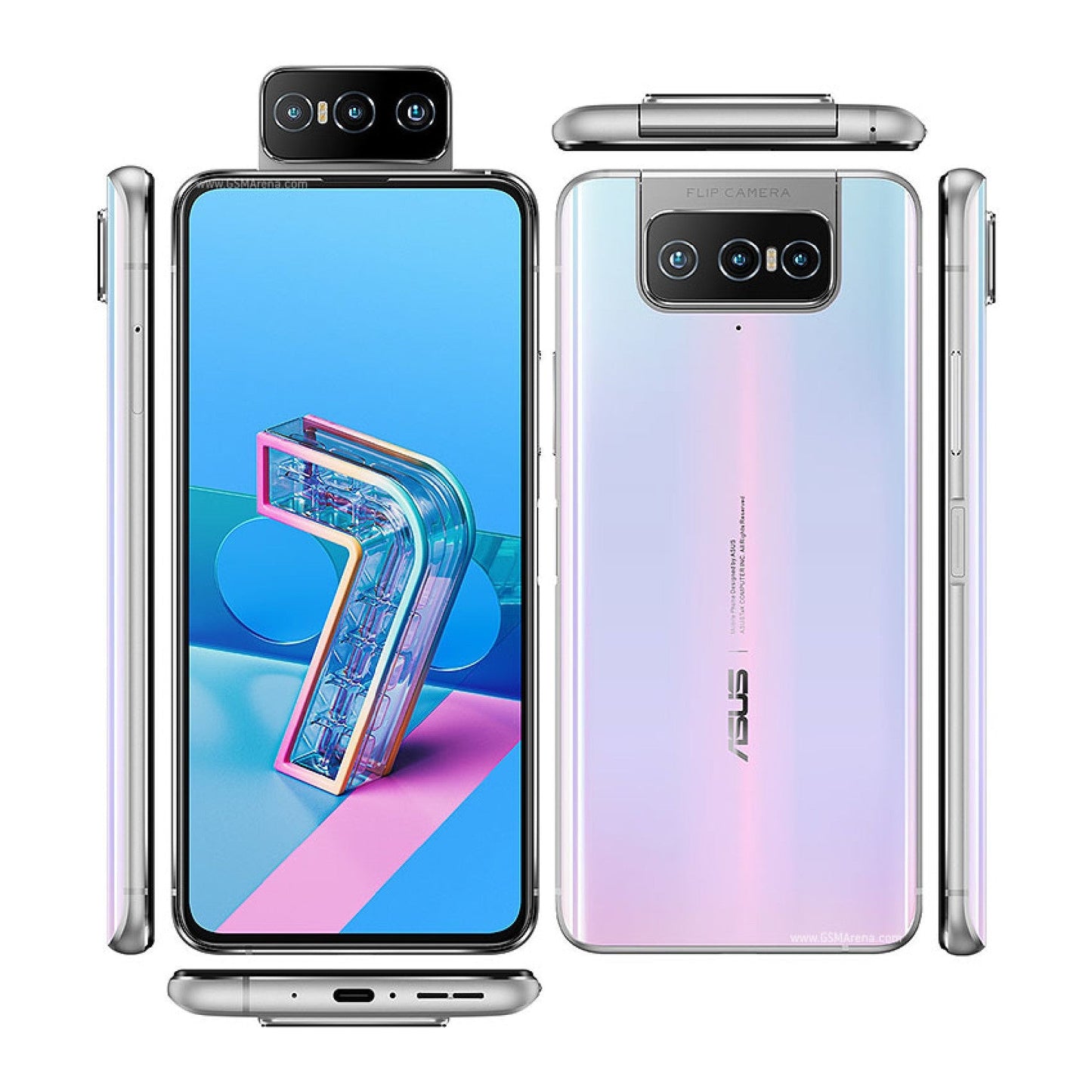 Asus Zenfone 7 Mobile Screen Protector Glossy Mobile Screen Guard (Pack of 1)