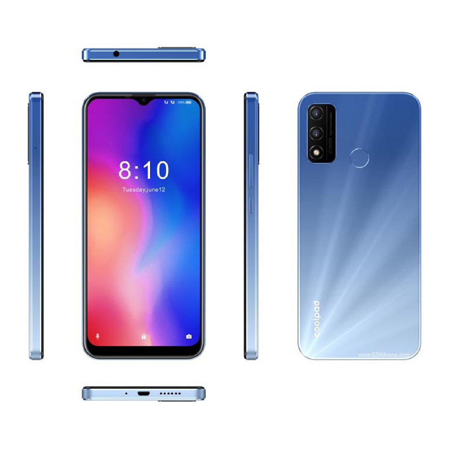 Coolpad Cool 10A Mobile Screen Protector Glossy Mobile Screen Guard (Pack of 1)