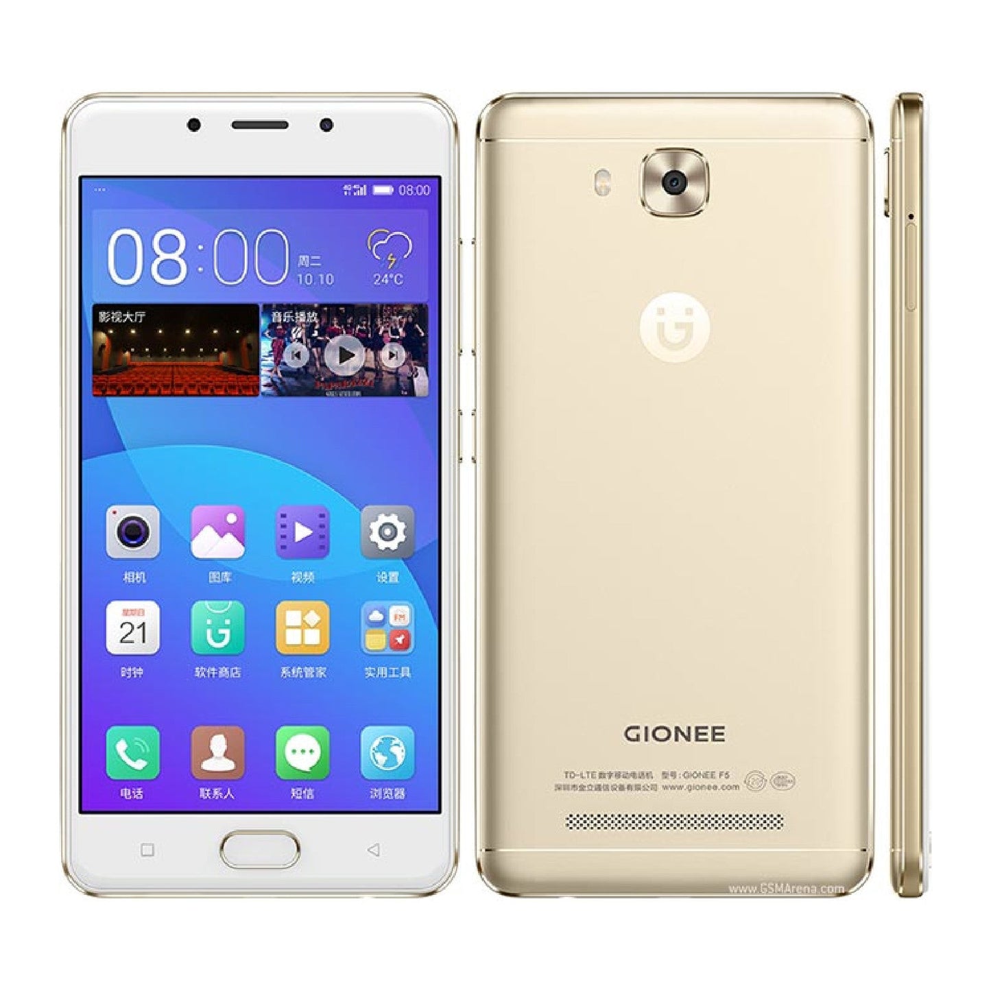 Gionee F5 Mobile Screen Protector Glossy Mobile Screen Guard (Pack of 1)