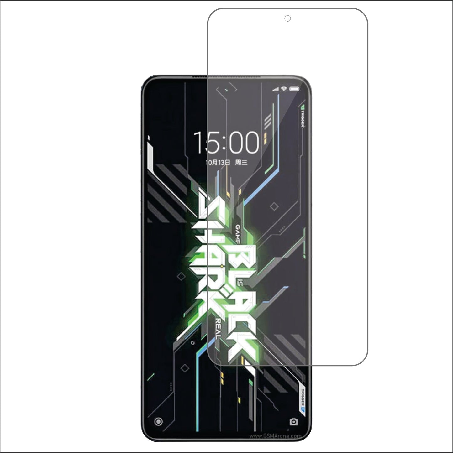 Xiaomi Black Shark 4S Pro Mobile Screen Protector Glossy Mobile Screen Guard (Pack of 1)