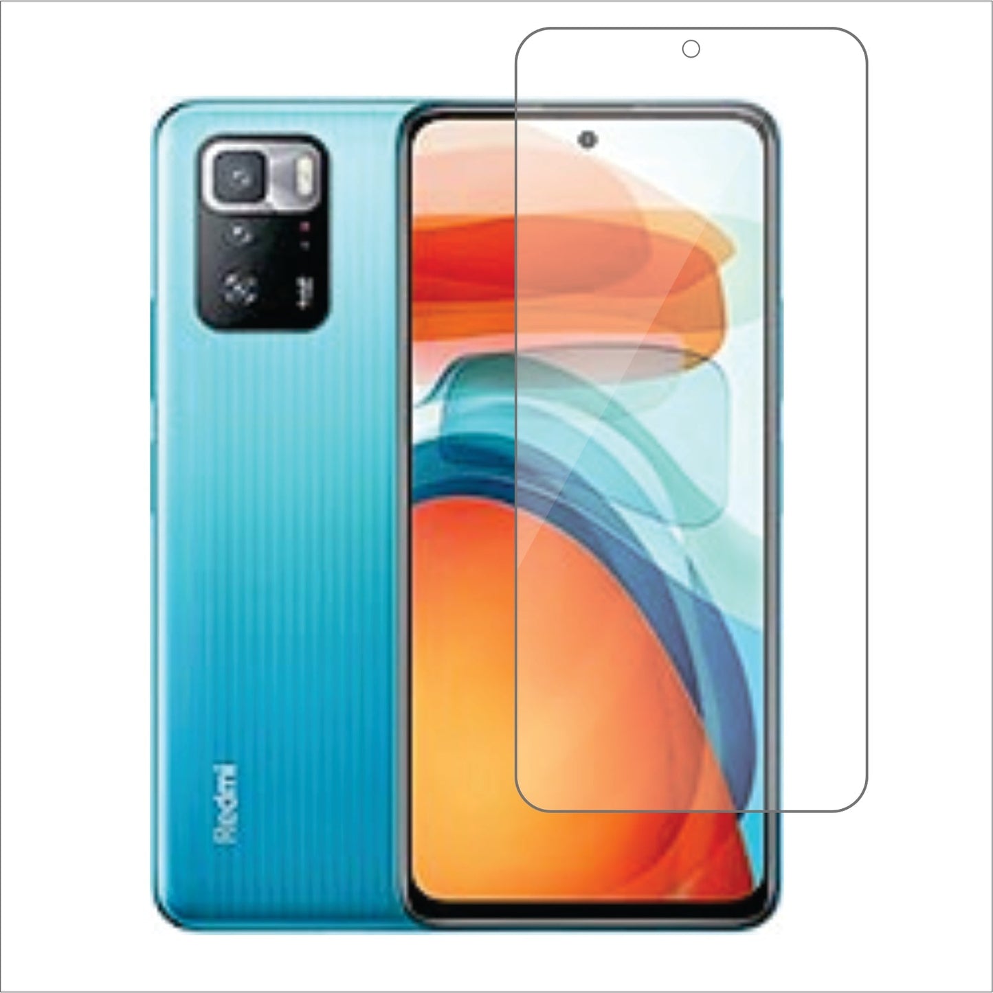 Xiaomi Poco X3 GT Mobile Screen Protector Glossy Mobile Screen Guard (Pack of 1)