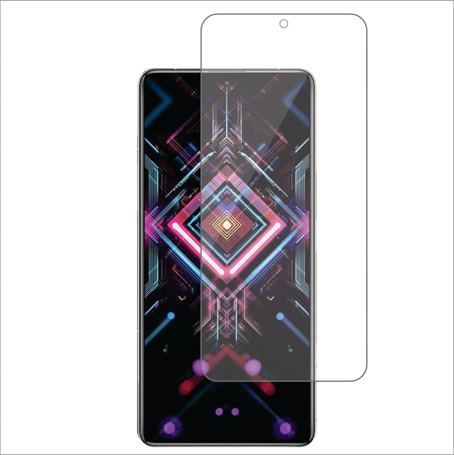Xiaomi Redmi K40 Gaming Mobile Screen Protector Glossy Mobile Screen Guard (Pack of 1)