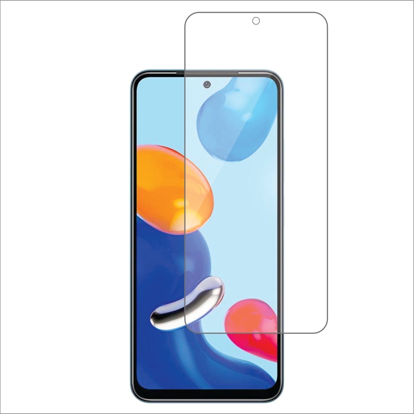 Xiaomi Redmi Note 11 Mobile Screen Protector Glossy Mobile Screen Guard (Pack of 1)