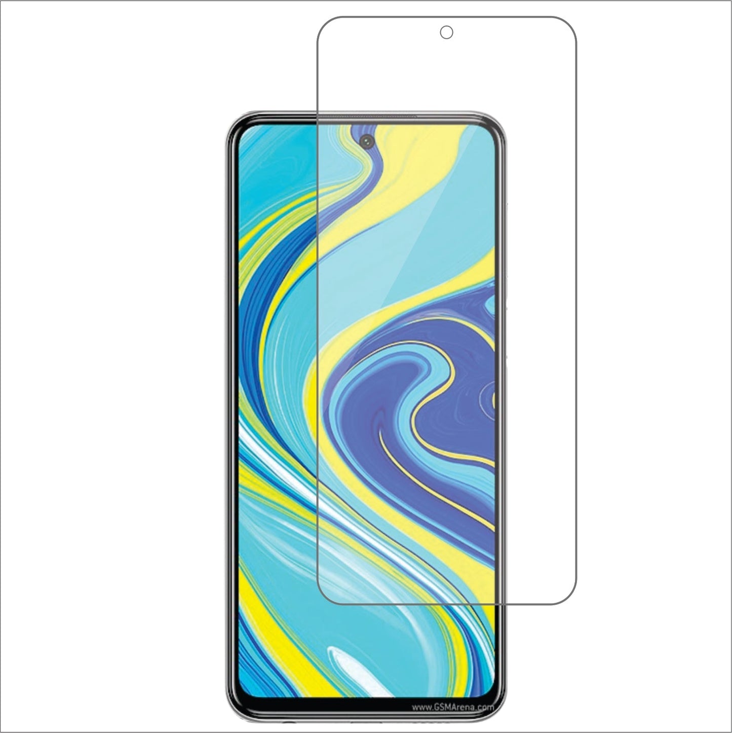 Xiaomi Redmi Note 9 Pro (India) Mobile Screen Protector Glossy Mobile Screen Guard (Pack of 1)