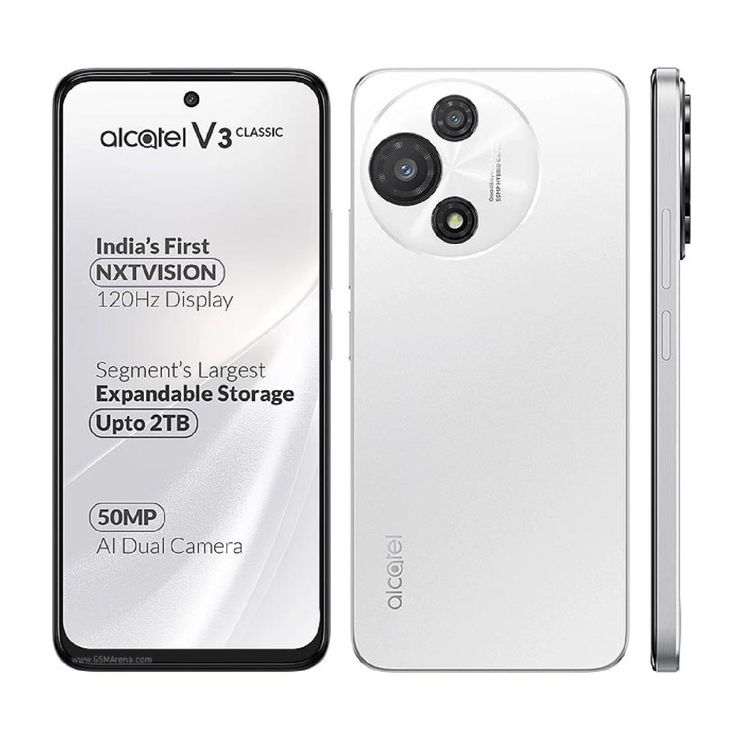 alcatel V3 Classic Mobile Screen Protector Glossy Mobile Screen Guard (Pack of 1)
