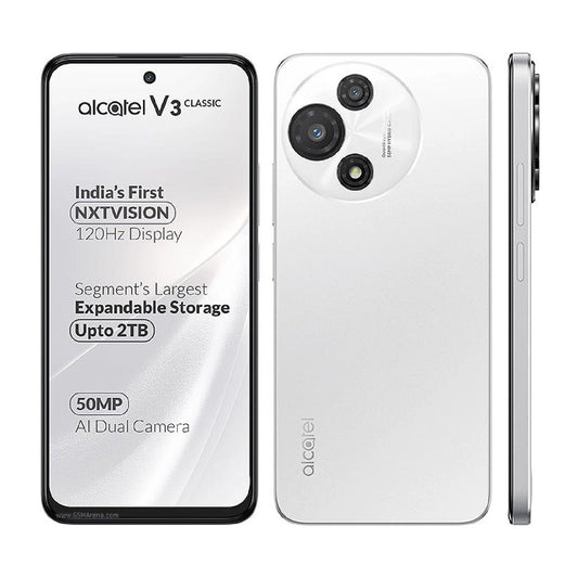 alcatel V3 Classic Mobile Screen Protector Glossy Mobile Screen Guard (Pack of 1)