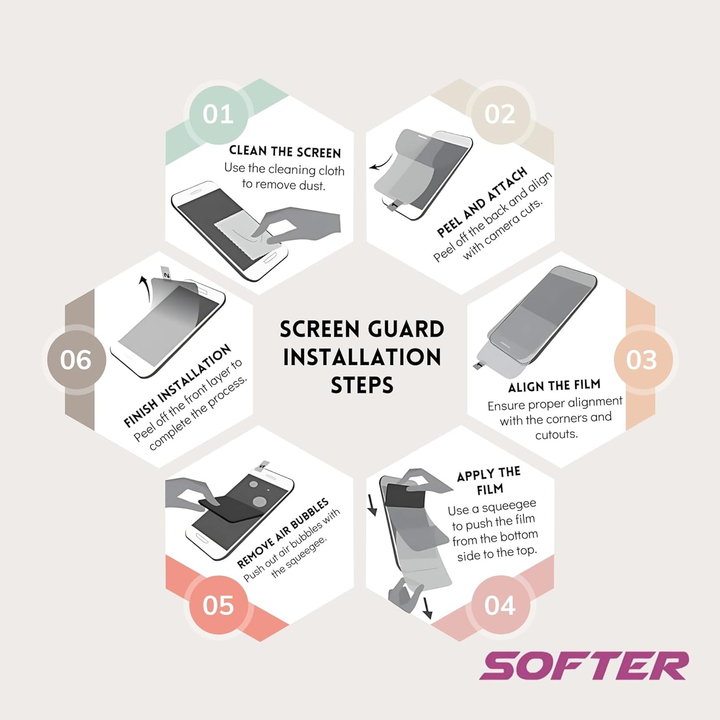 Edge-to-Edge Flexible 9H Nano-Fiber Screen Guard Coolpad Cool 30 Play Mobile Screen Protector