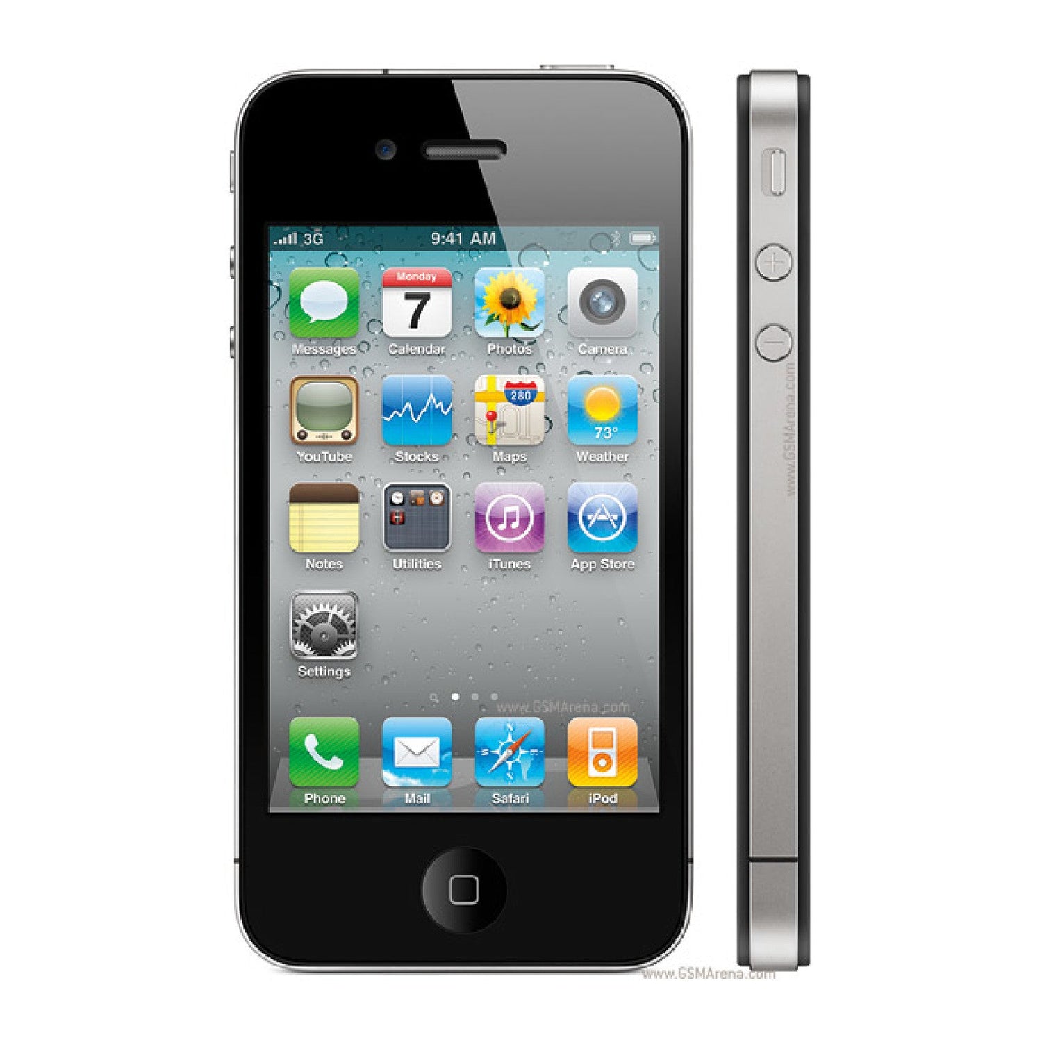 Apple iPhone 4 Mobile Screen Protector Glossy Mobile Screen Guard (Pack of 1)