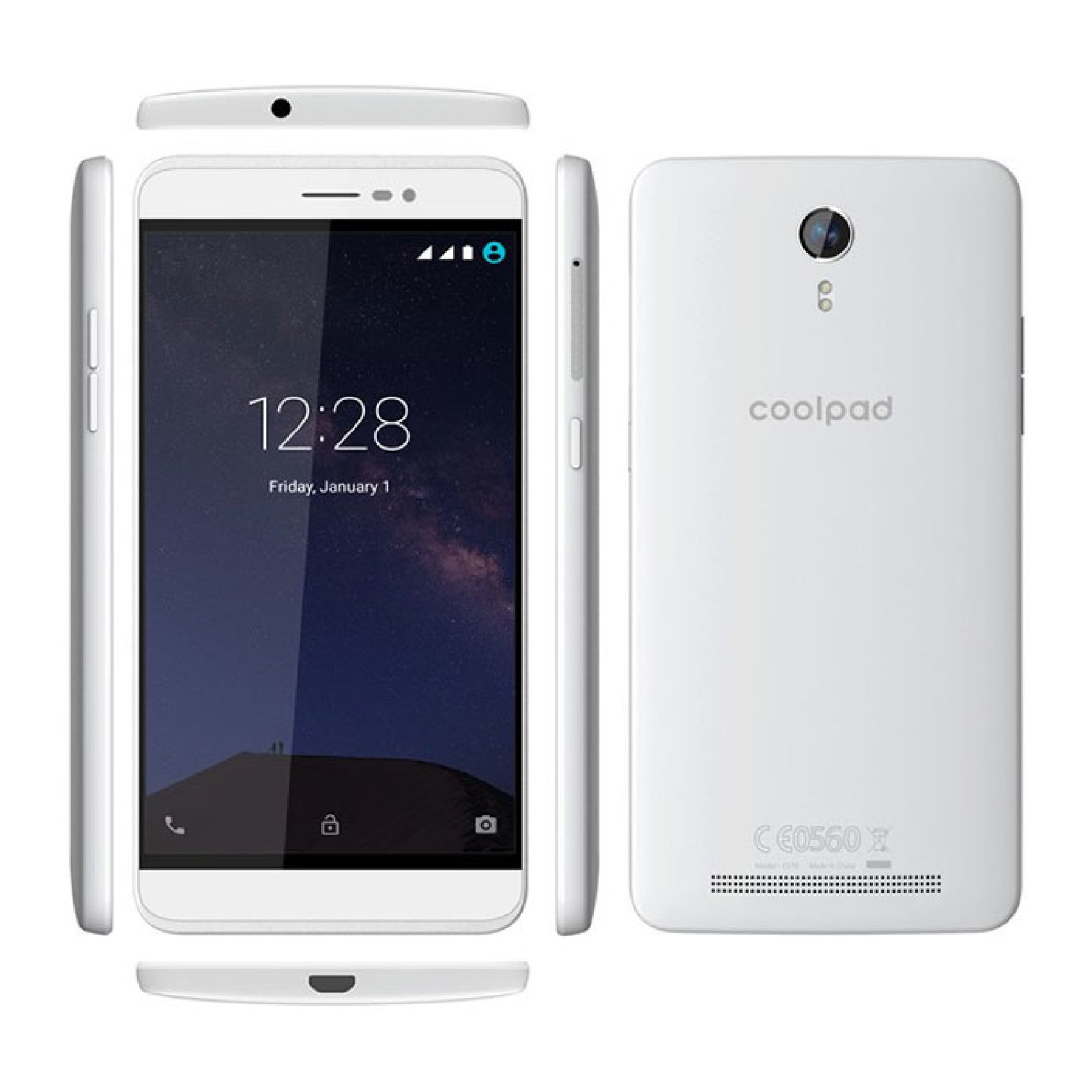 Coolpad Porto S Mobile Screen Protector Glossy Mobile Screen Guard (Pack of 1)