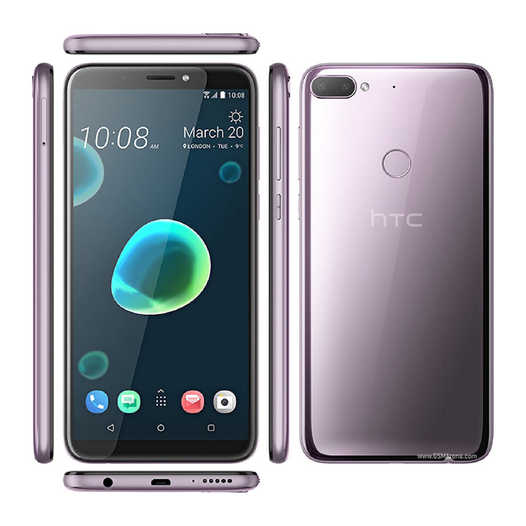 HTC Desire 12 Plus Mobile Screen Protector Glossy Mobile Screen Guard (Pack of 1)