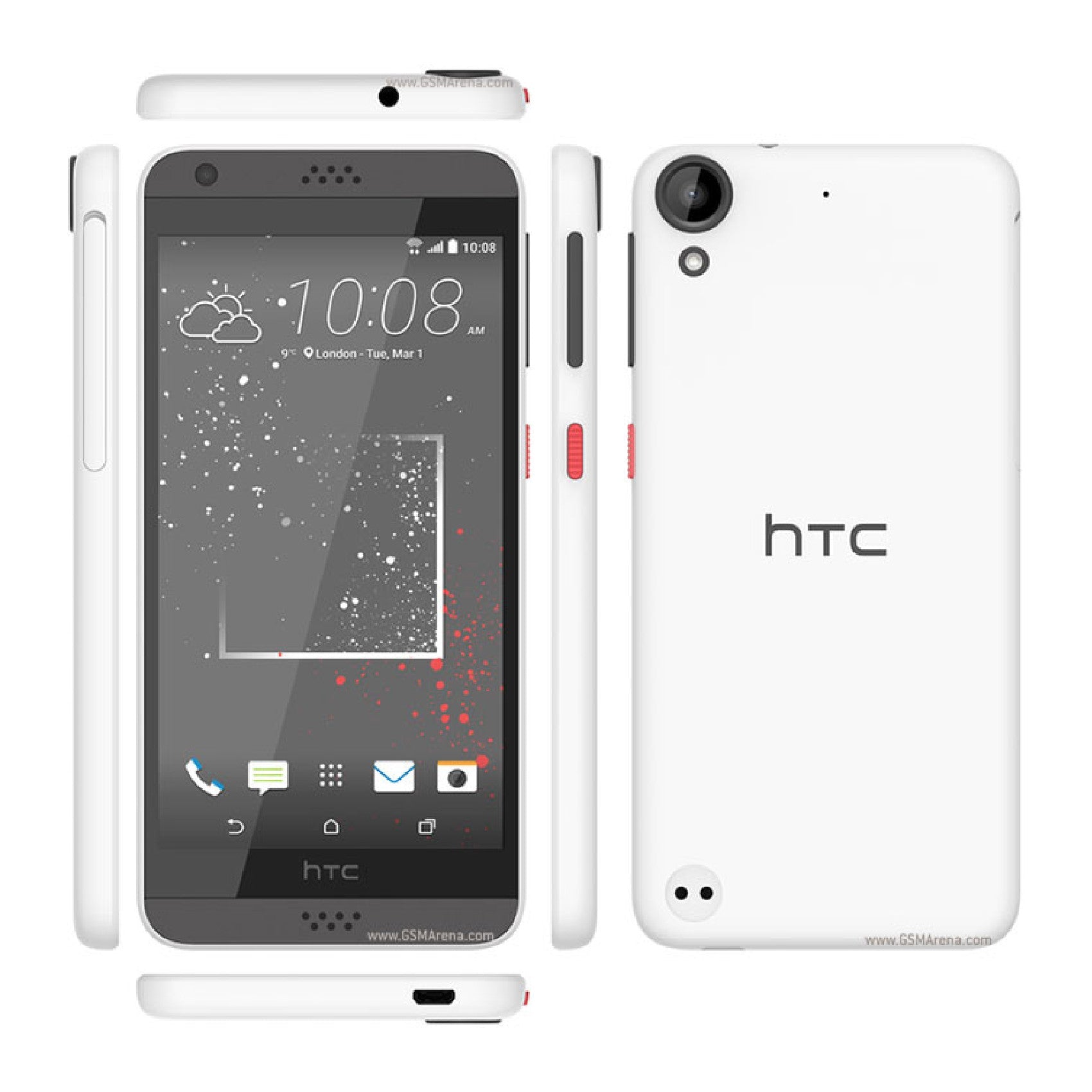 HTC Desire 630 Mobile Screen Protector Glossy Mobile Screen Guard (Pack of 1)