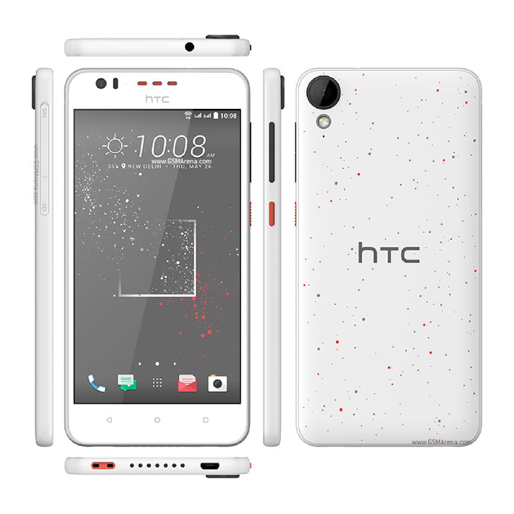 HTC Desire 825 Mobile Screen Protector Glossy Mobile Screen Guard (Pack of 1)