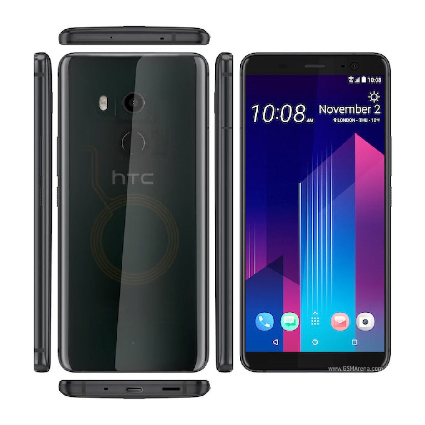 HTC U11 Plus Mobile Screen Protector Glossy Mobile Screen Guard (Pack of 1)