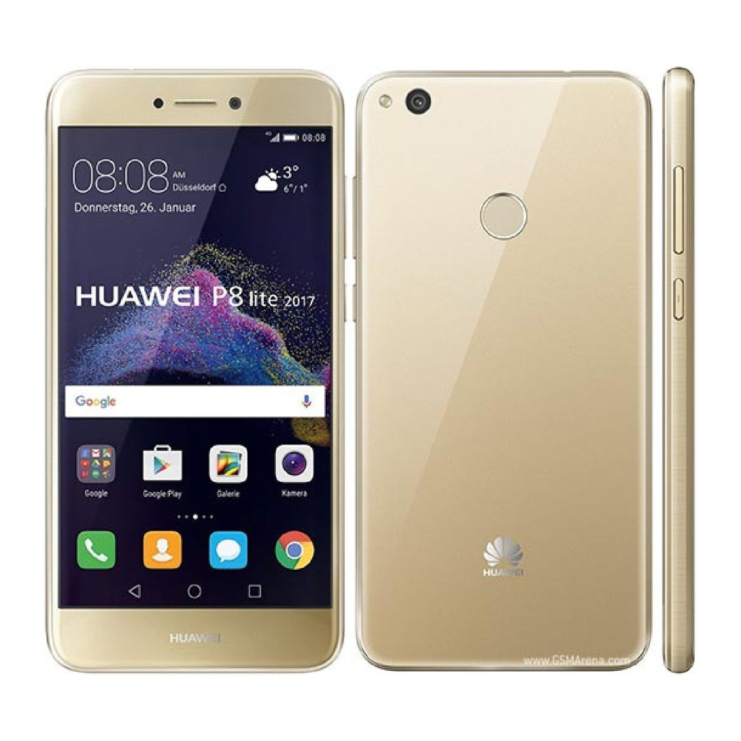 Huawei P8 Lite (2017) Mobile Screen Protector Glossy Mobile Screen Guard (Pack of 1)