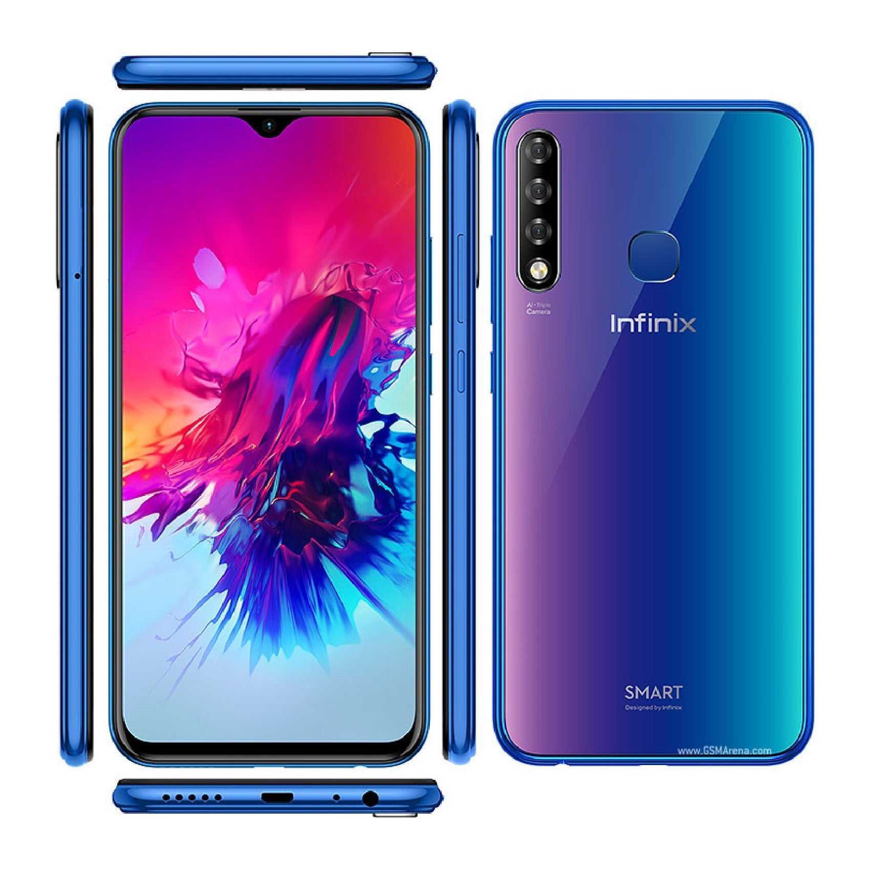 Infinix Smart3 Plus Mobile Screen Protector Glossy Mobile Screen Guard (Pack of 1)