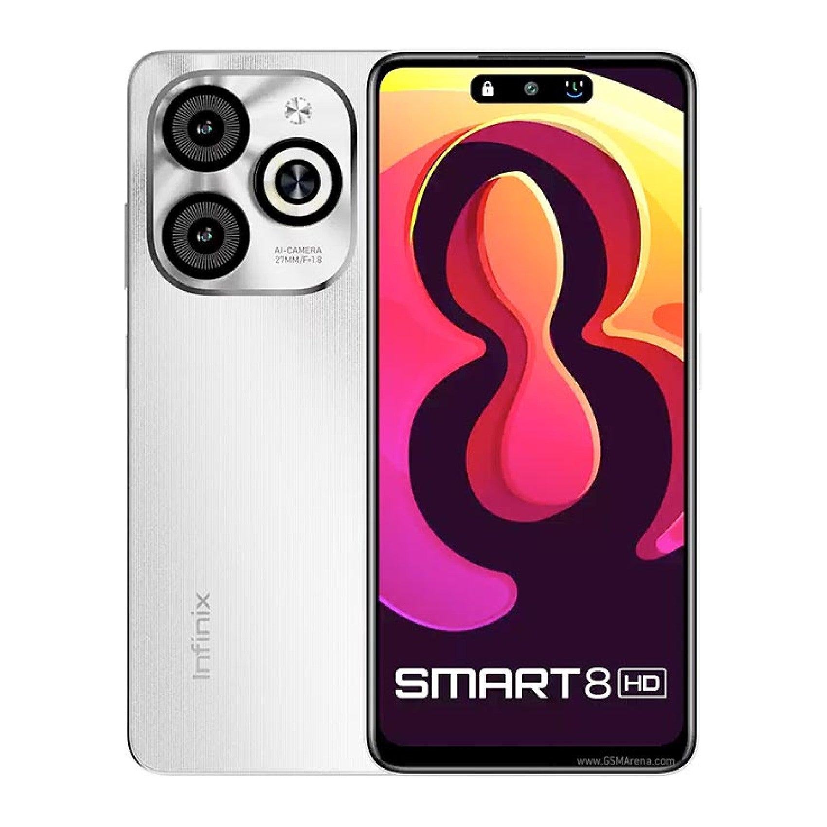 Infinix Smart 8 HD Mobile Screen Protector Glossy Mobile Screen Guard (Pack of 1)