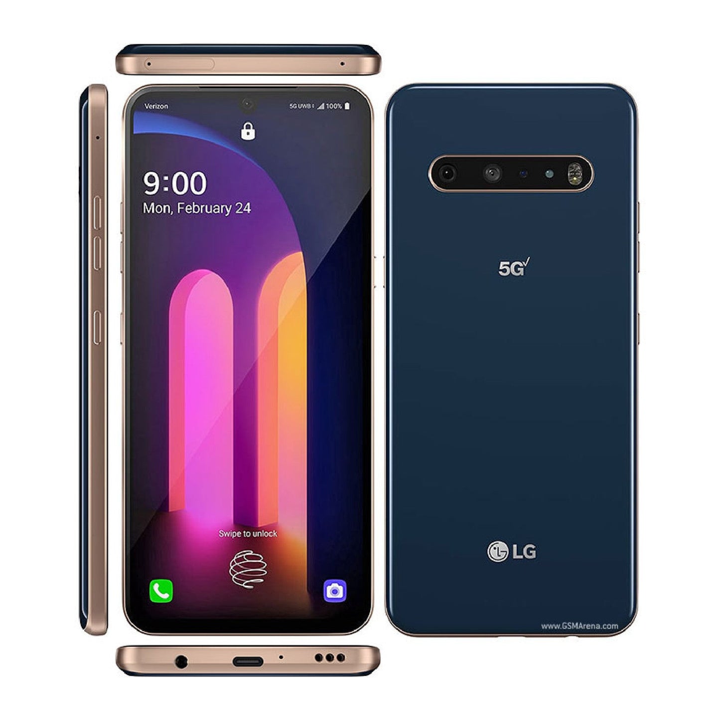 LG V60 ThinQ 5G UW Mobile Screen Protector Glossy Mobile Screen Guard (Pack of 1)