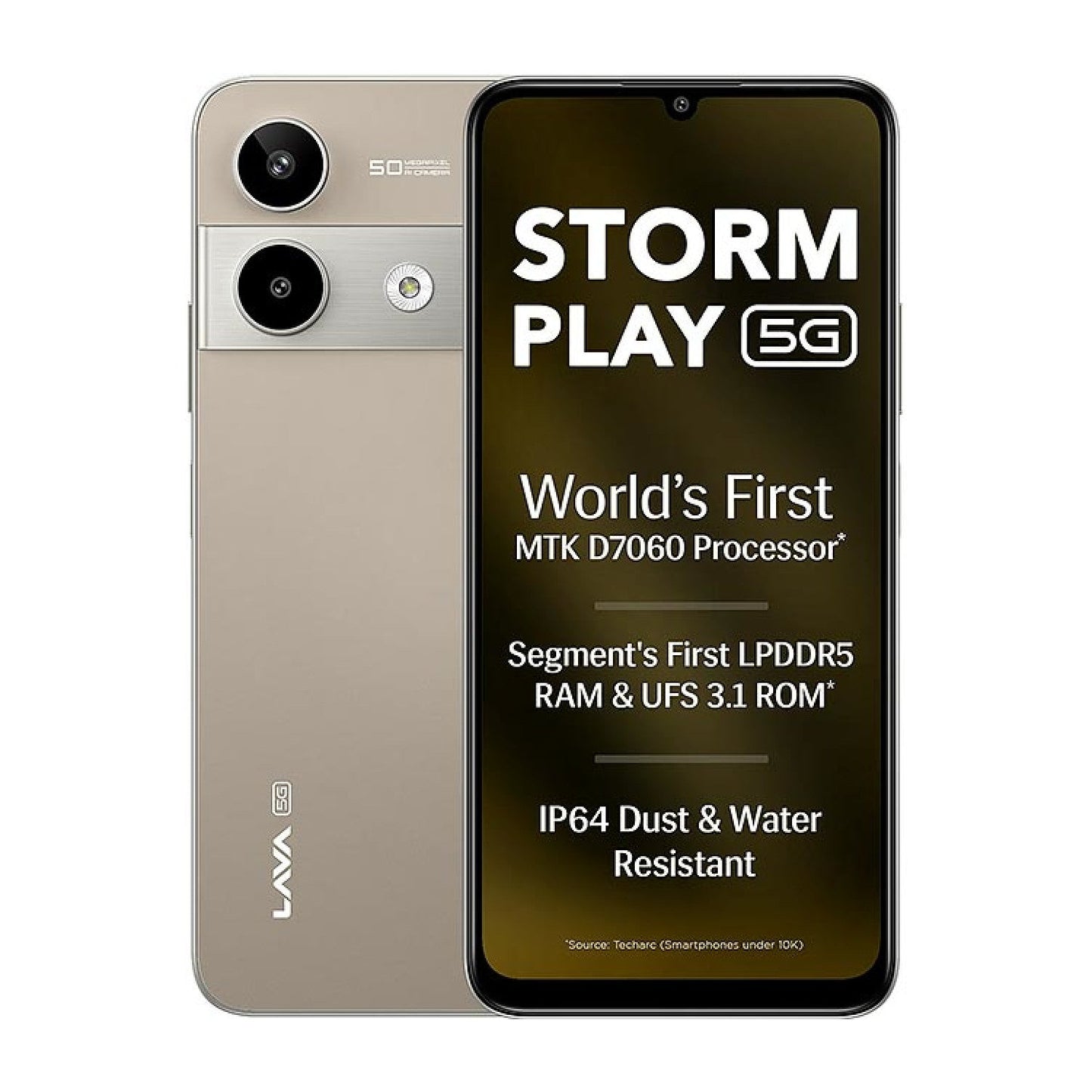 Lava Storm Play Mobile Screen Protector Glossy Mobile Screen Guard (Pack of 1)