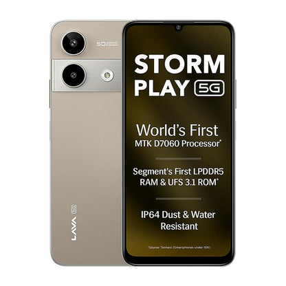 Lava Storm Play Mobile Screen Protector Glossy Mobile Screen Guard (Pack of 1)