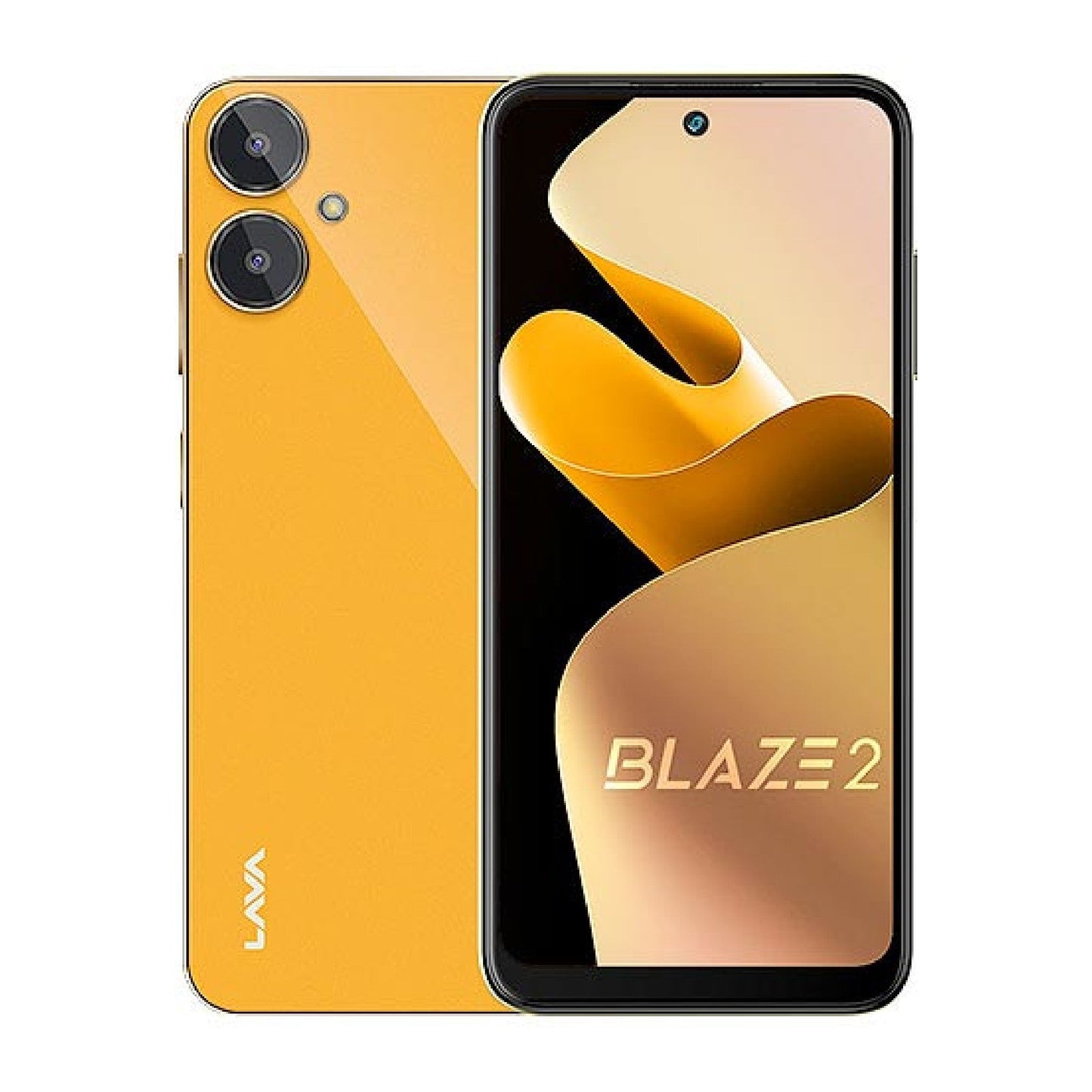 Lava Blaze 2 Mobile Screen Protector Glossy Mobile Screen Guard (Pack of 1)