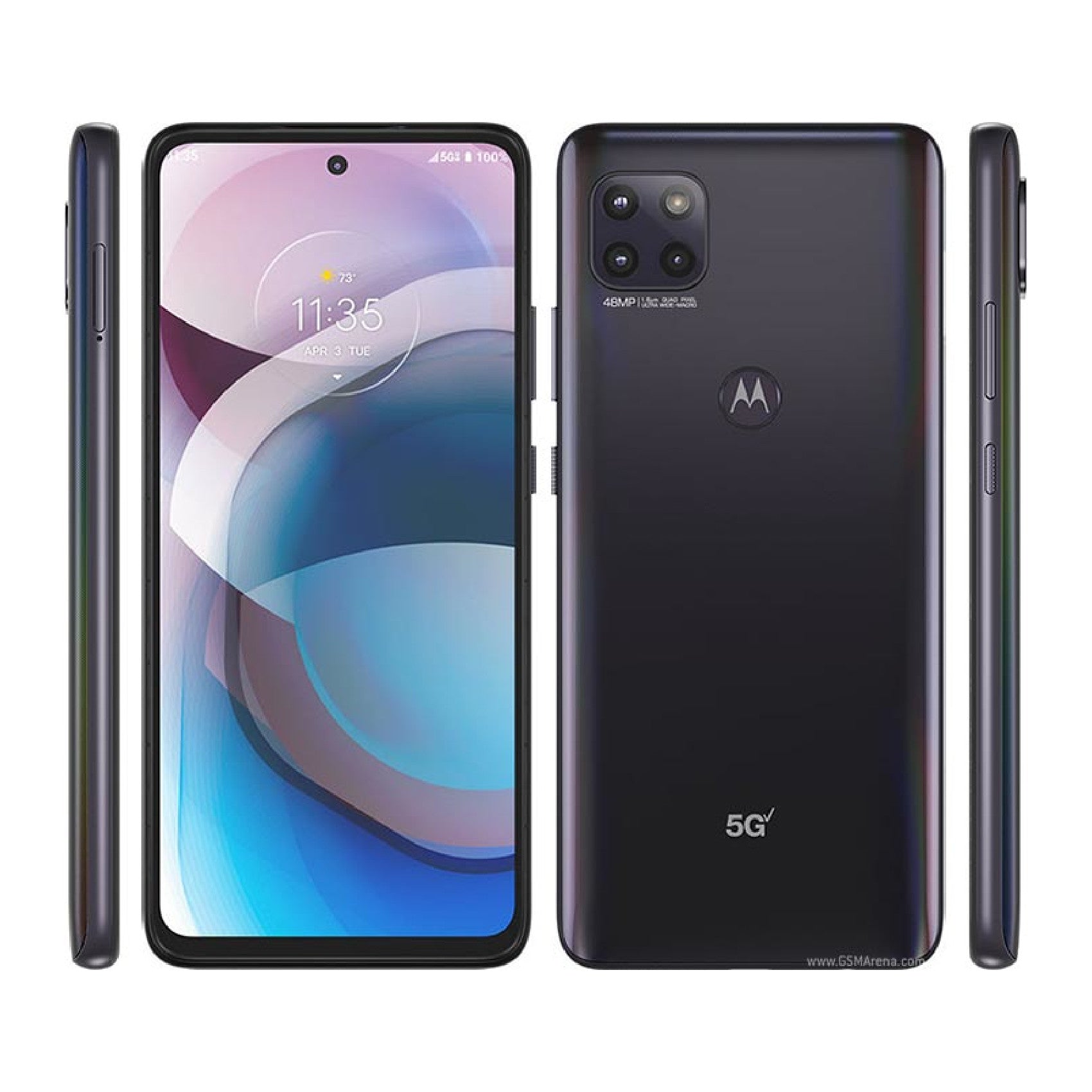 Motorola one 5G UW ace Mobile Screen Protector Glossy Mobile Screen Guard (Pack of 1)