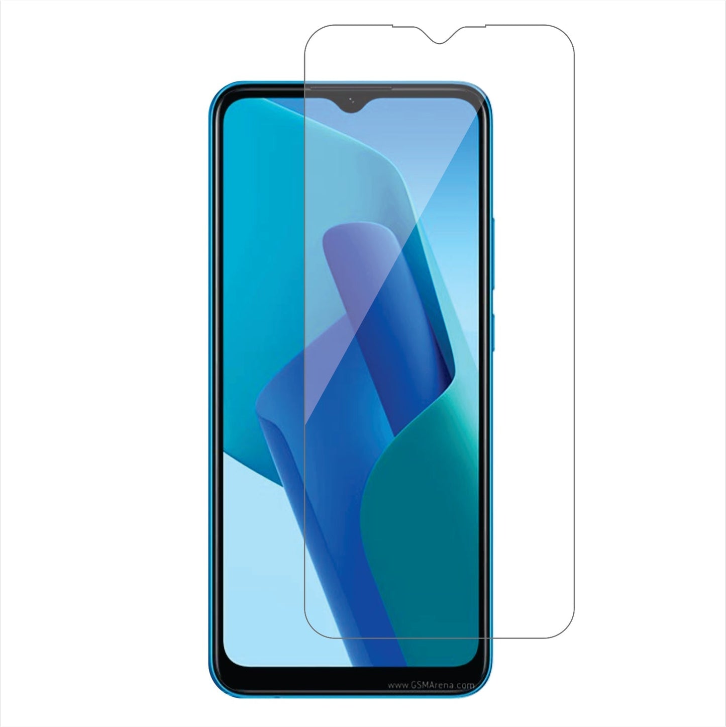 Oppo A16K Mobile Screen Protector Glossy Mobile Screen Guard (Pack of 1)