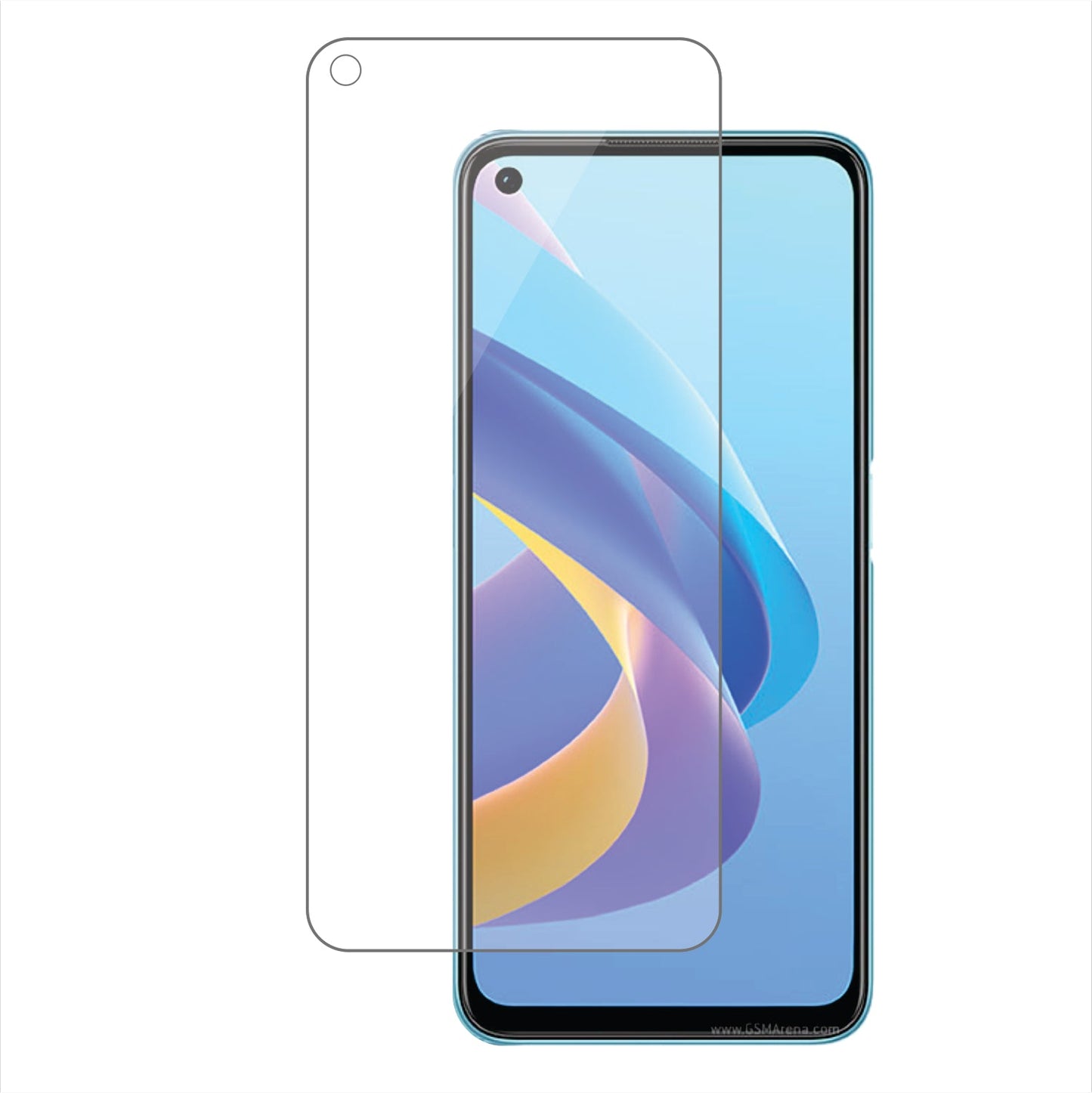 Oppo A36 Mobile Screen Protector Glossy Mobile Screen Guard (Pack of 1)
