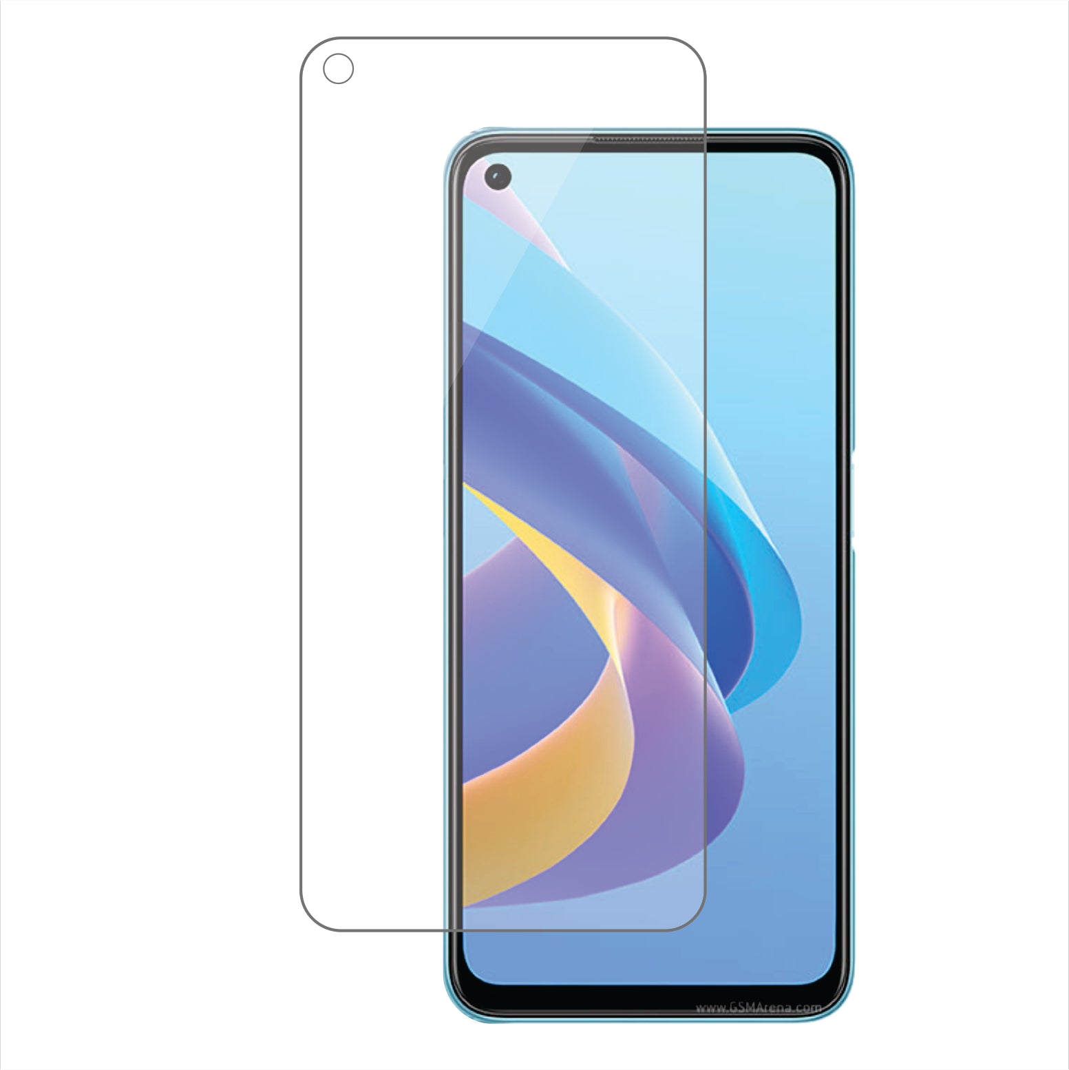 Oppo A36 Mobile Screen Protector Glossy Mobile Screen Guard (Pack of 1)