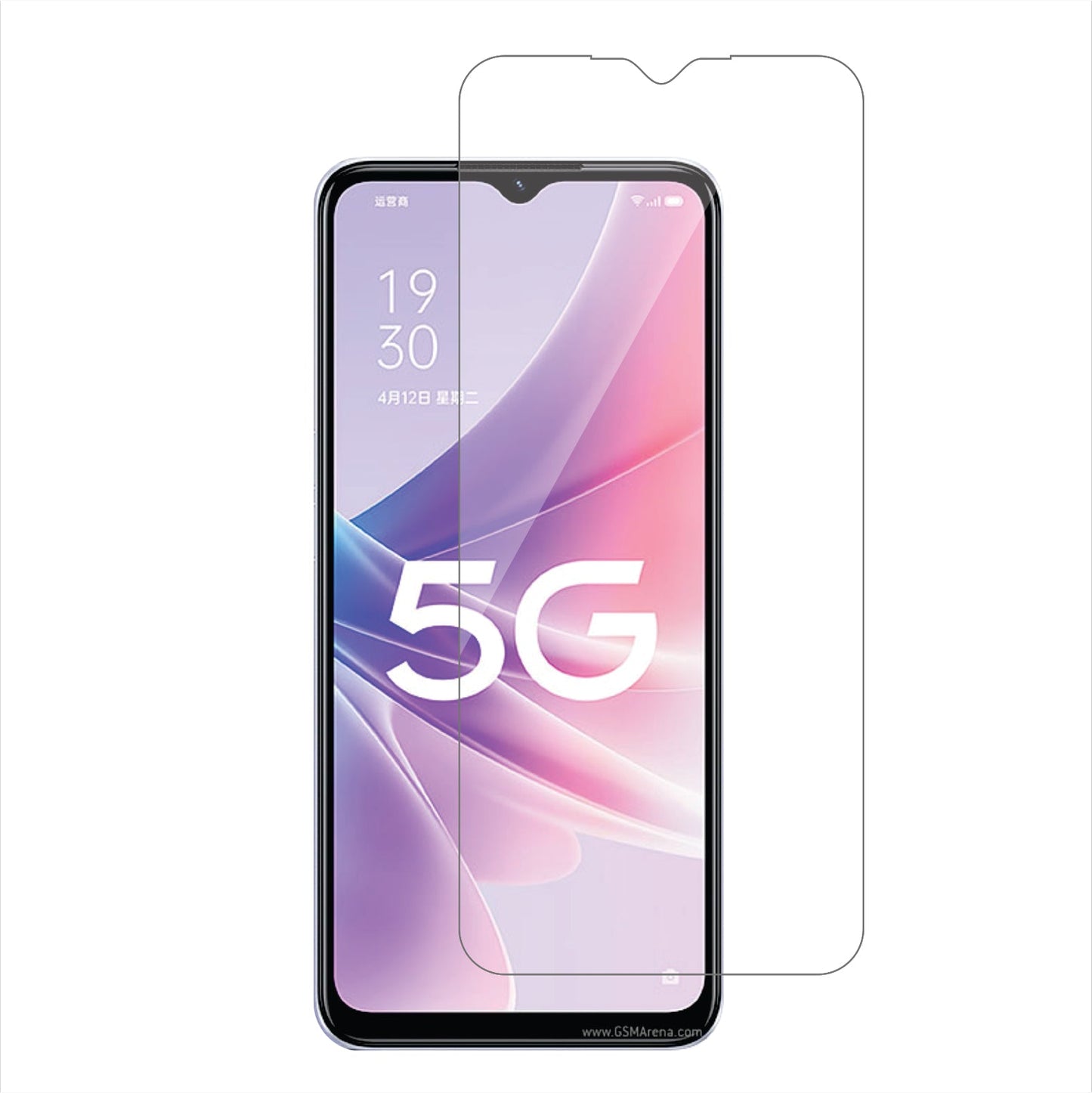 Oppo A57 Mobile Screen Protector Glossy Mobile Screen Guard (Pack of 1)