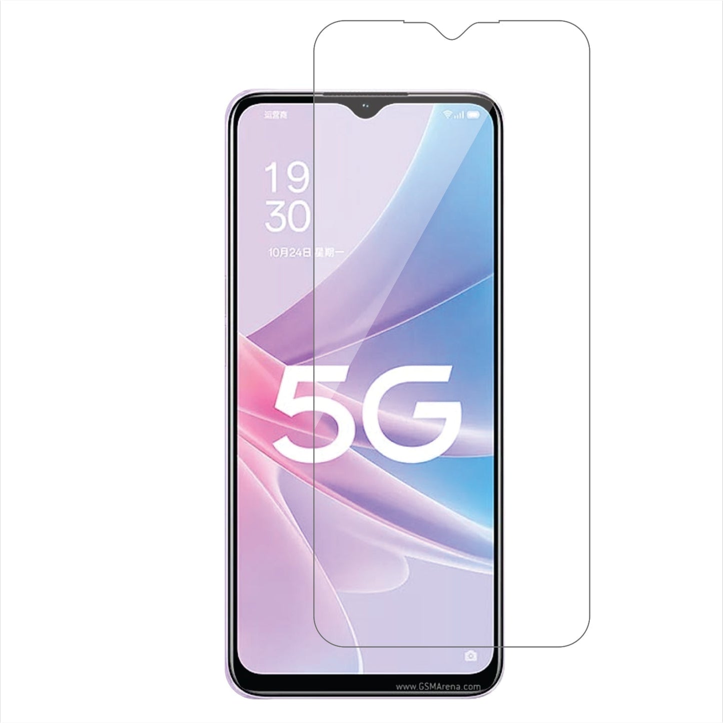 Oppo A58 Mobile Screen Protector Glossy Mobile Screen Guard (Pack of 1)