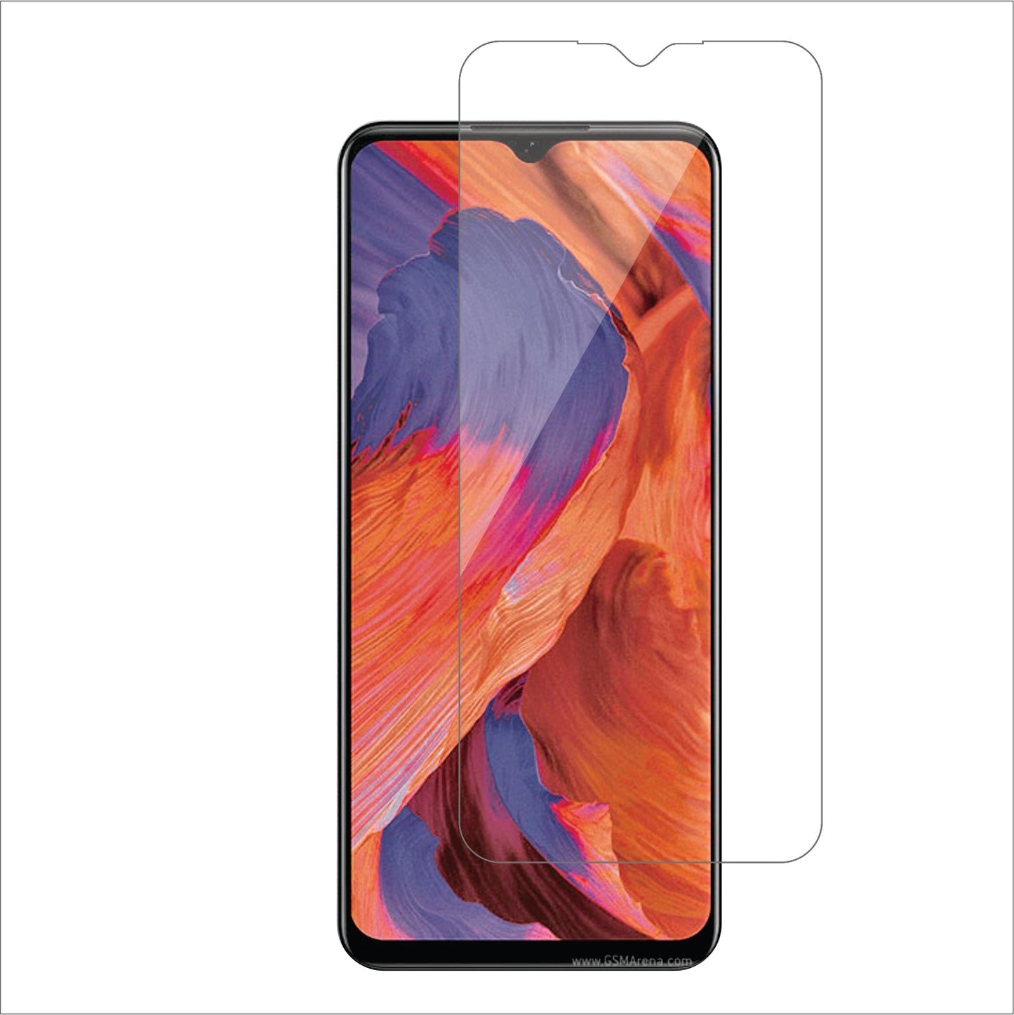 Oppo A73 Mobile Screen Protector Glossy Mobile Screen Guard (Pack of 1)