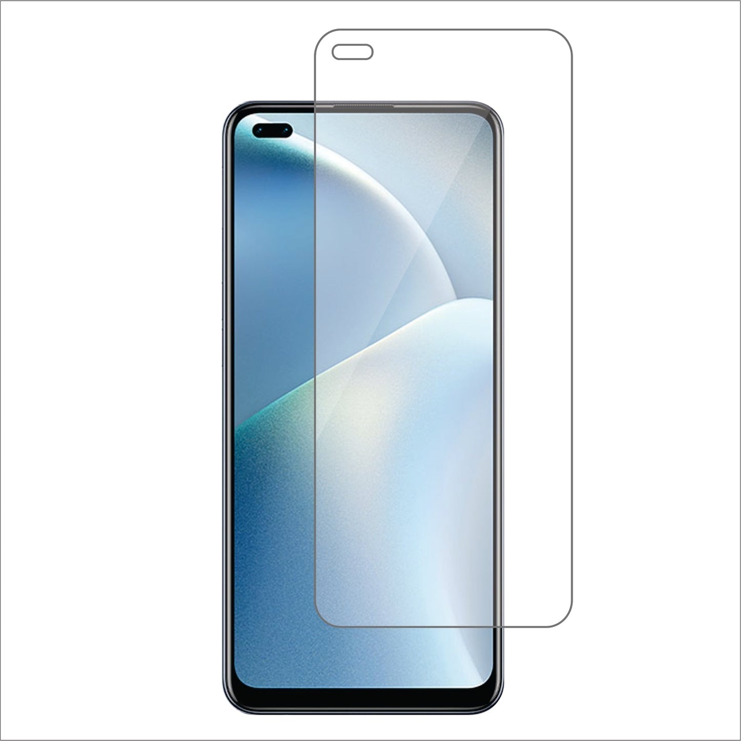 Oppo A93 Mobile Screen Protector Glossy Mobile Screen Guard (Pack of 1)