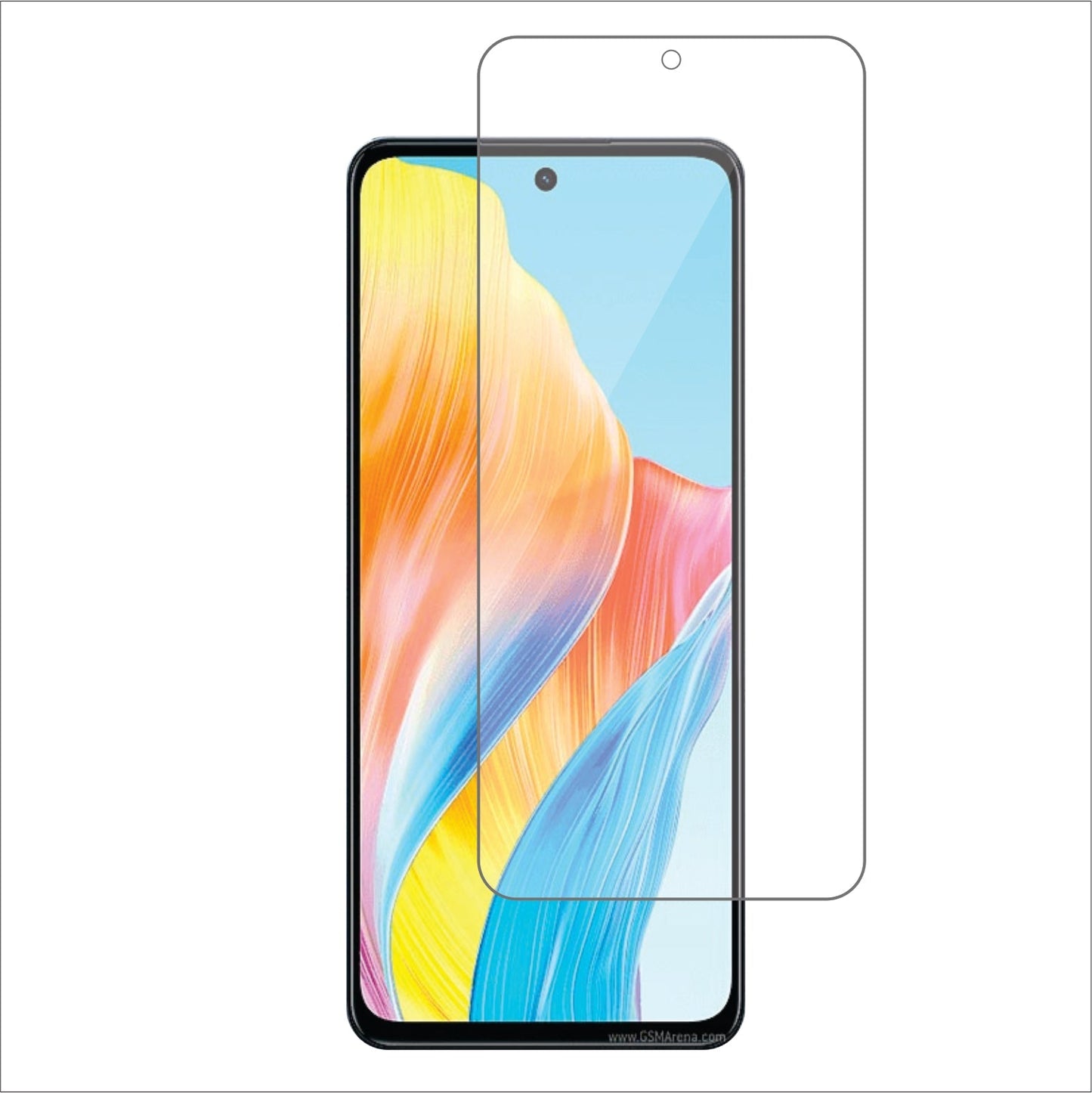 Oppo A98 Mobile Screen Protector Glossy Mobile Screen Guard (Pack of 1)