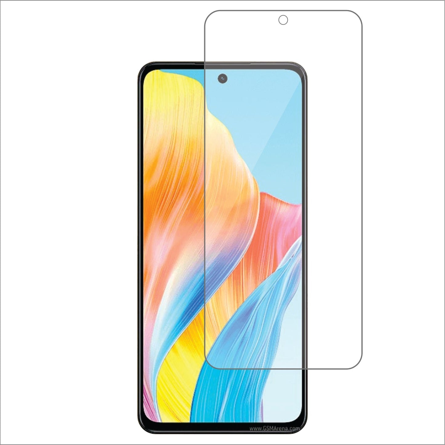 Oppo F23 Mobile Screen Protector Glossy Mobile Screen Guard (Pack of 1)