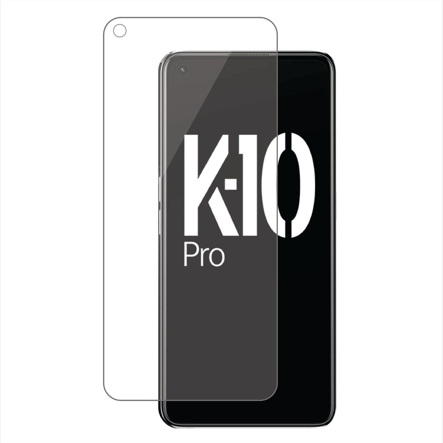 Oppo K10 Pro Mobile Screen Protector Glossy Mobile Screen Guard (Pack of 1)