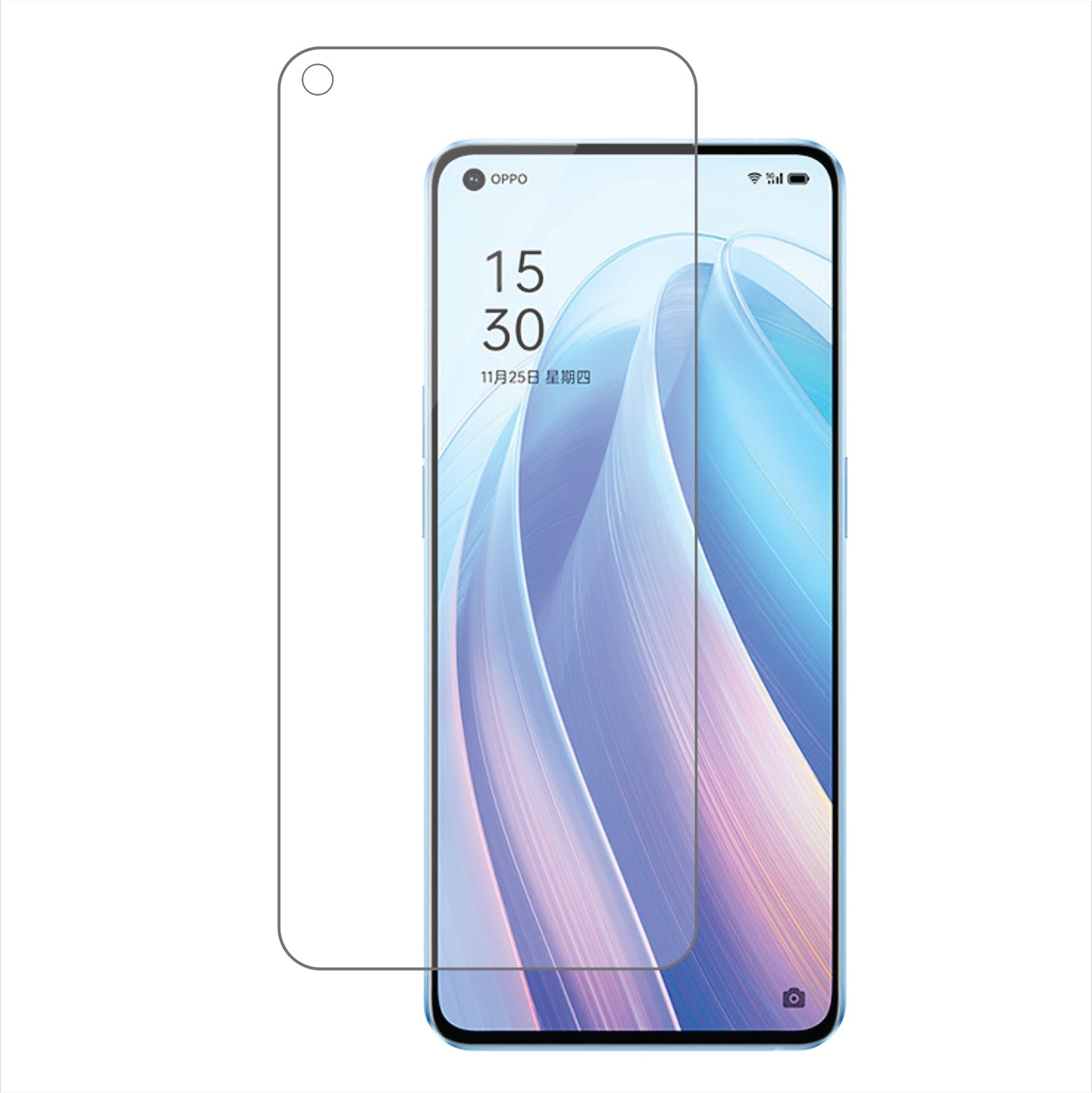 Oppo Reno7 SE 5G Mobile Screen Protector Glossy Mobile Screen Guard (Pack of 1)