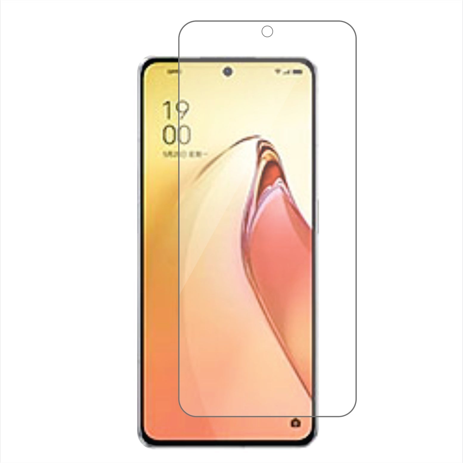 Oppo Reno8 Pro Plus Mobile Screen Protector Glossy Mobile Screen Guard (Pack of 1)