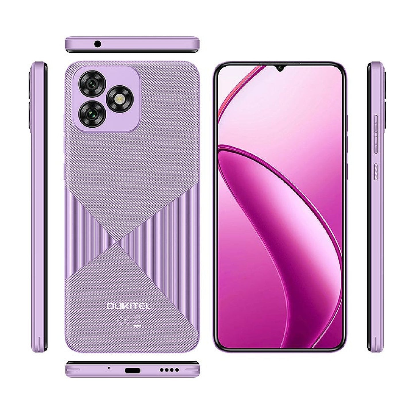 Oukitel C53 Mobile Screen Protector Glossy Mobile Screen Guard (Pack of 1)