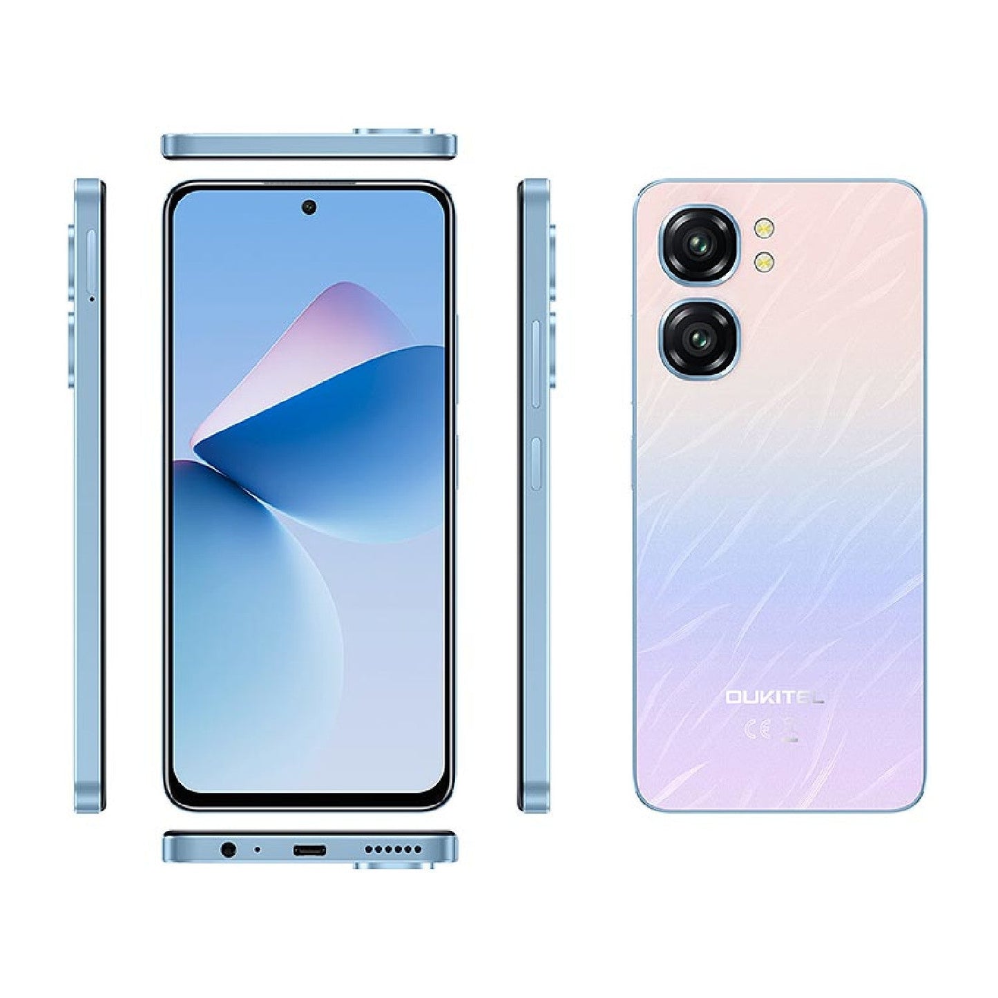 Oukitel C58 Pro Mobile Screen Protector Glossy Mobile Screen Guard (Pack of 1)