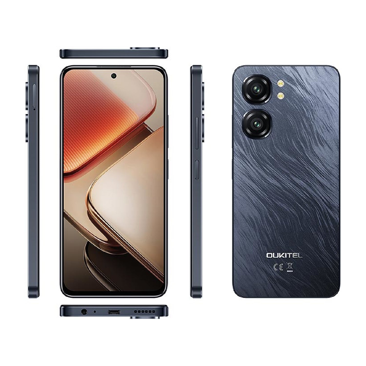 Oukitel C58 Mobile Screen Protector Glossy Mobile Screen Guard (Pack of 1)