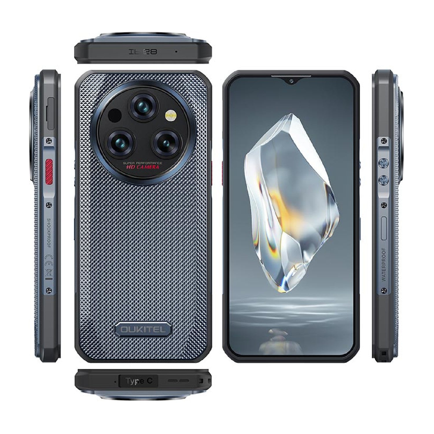 Oukitel WP35 Mobile Screen Protector Glossy Mobile Screen Guard (Pack of 1)