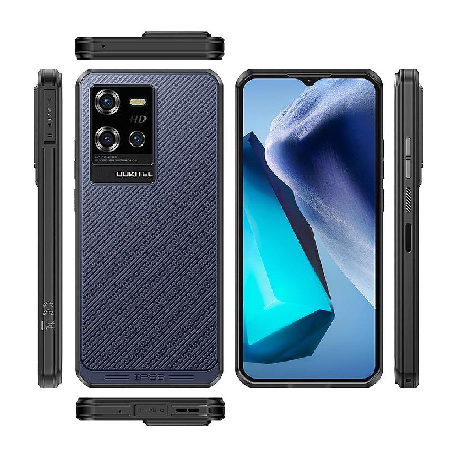 Oukitel WP50 Mobile Screen Protector Glossy Mobile Screen Guard (Pack of 1)