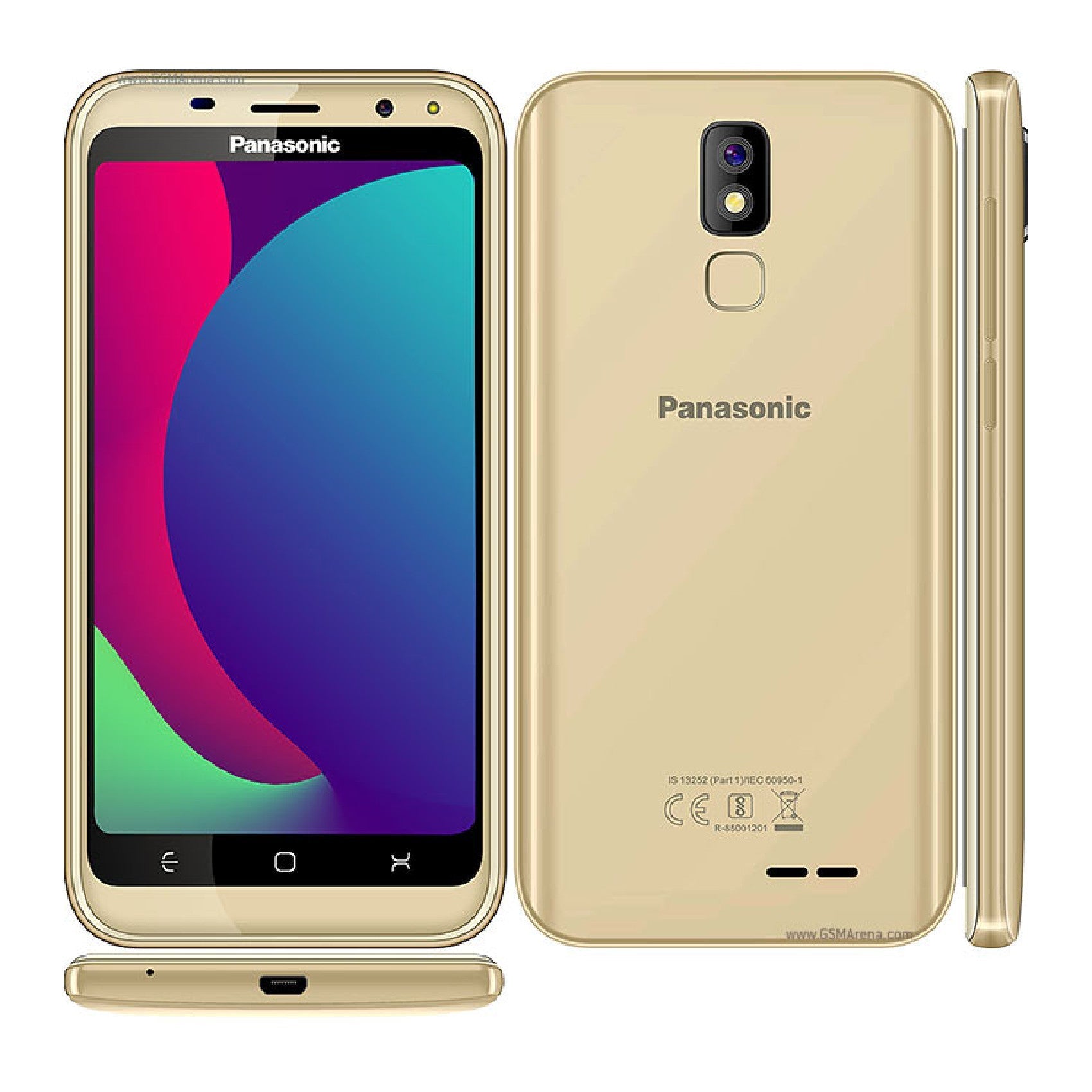 Panasonic P100 Mobile Screen Protector Glossy Mobile Screen Guard (Pack of 1)