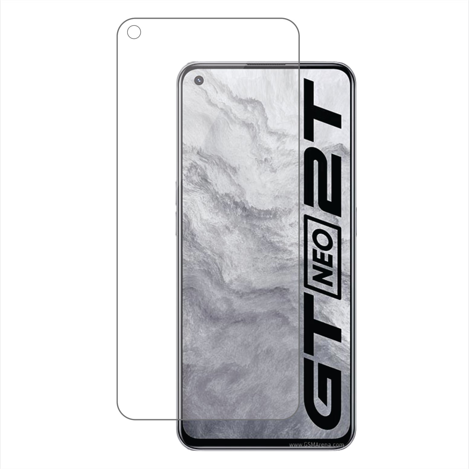Realme GT Neo2T Mobile Screen Protector Glossy Mobile Screen Guard (Pack of 1)