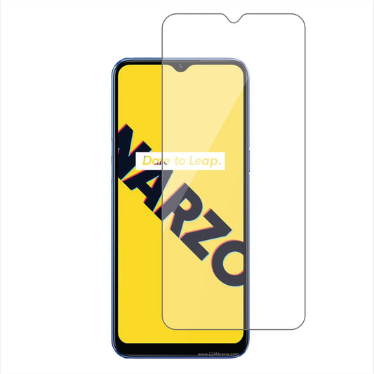 Realme Narzo 10A Mobile Screen Protector Glossy Mobile Screen Guard (Pack of 1)