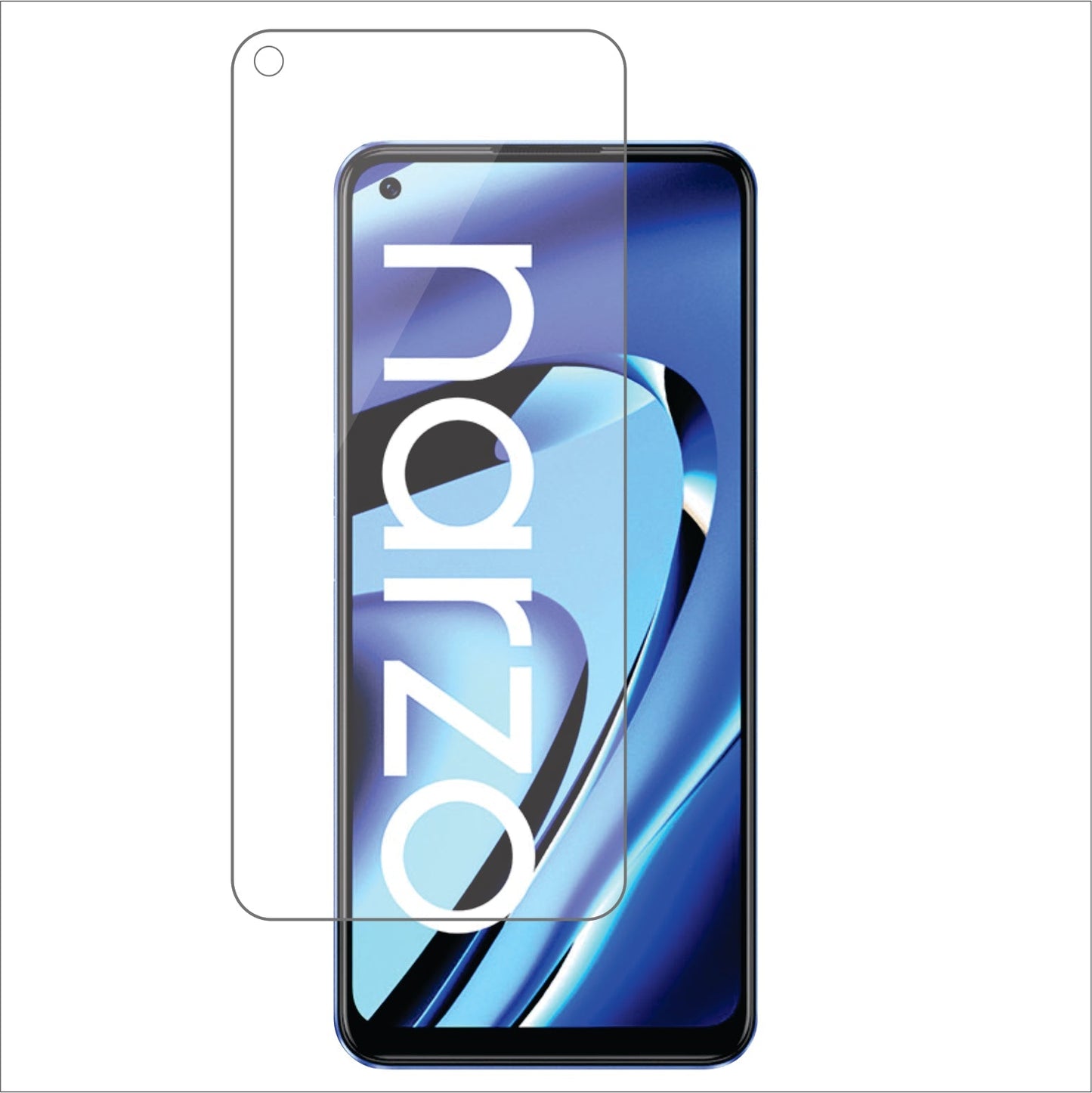 Realme Narzo 50 Pro Mobile Screen Protector Glossy Mobile Screen Guard (Pack of 1)