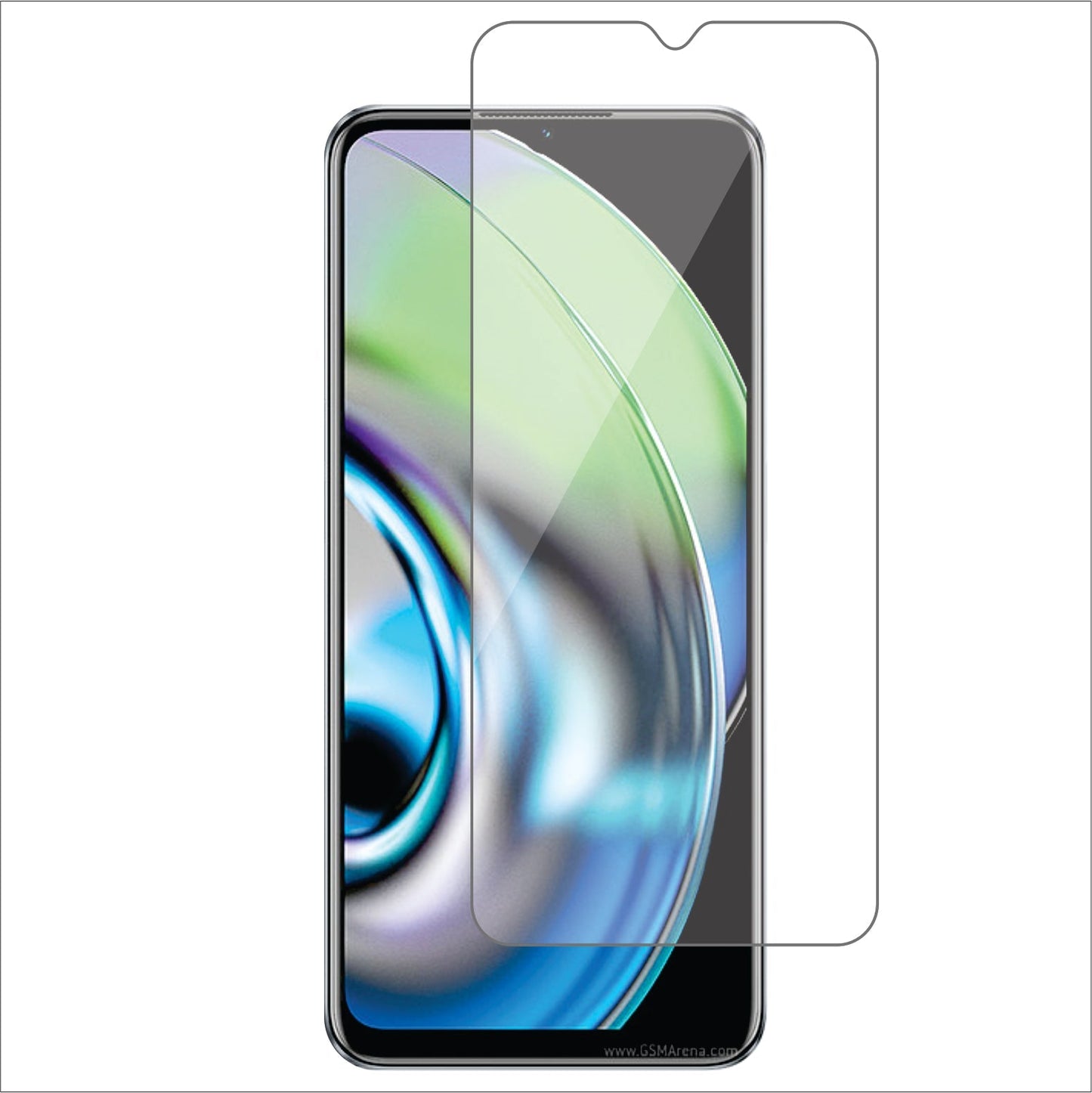 Realme V23 Mobile Screen Protector Glossy Mobile Screen Guard (Pack of 1)