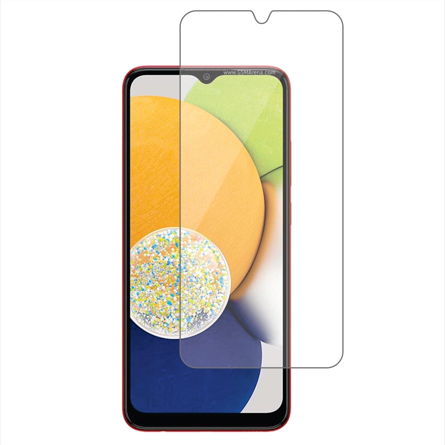 Samsung Galaxy A03 Mobile Screen Protector Glossy Mobile Screen Guard (Pack of 1)