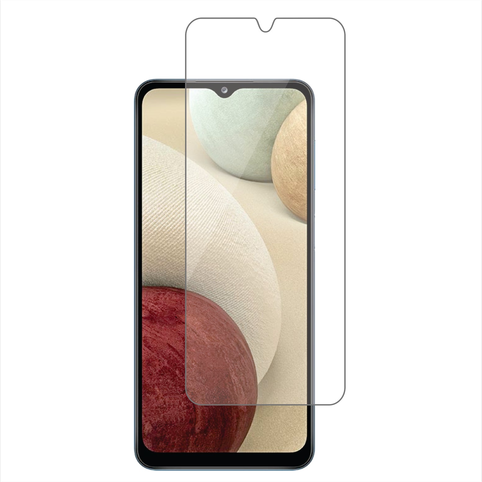 Samsung Galaxy A12 Mobile Screen Protector Glossy Mobile Screen Guard (Pack of 1)