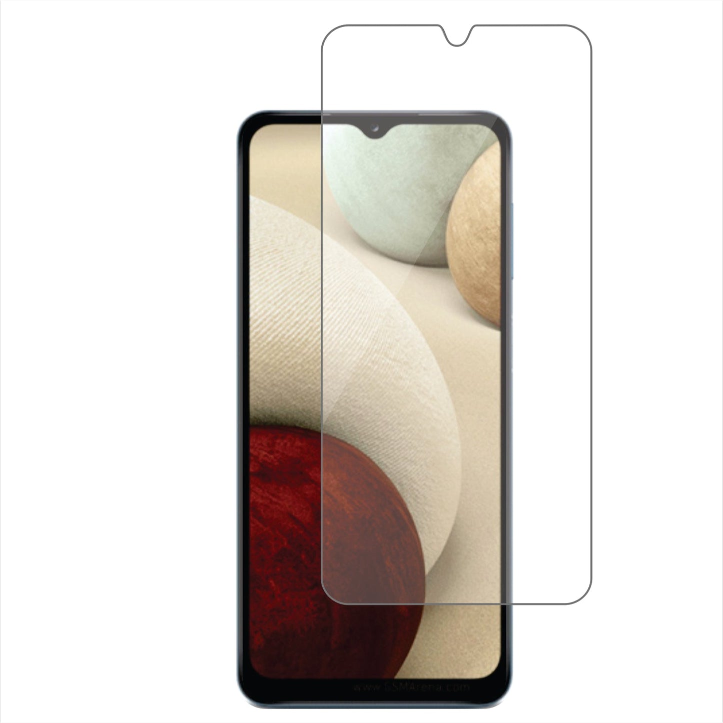 Samsung Galaxy A12 Nacho Mobile Screen Protector Glossy Mobile Screen Guard (Pack of 1)